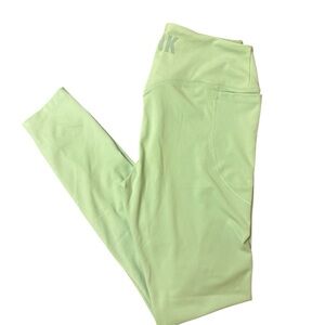 Pink VS Lime Green Active Legging Yoga Pant